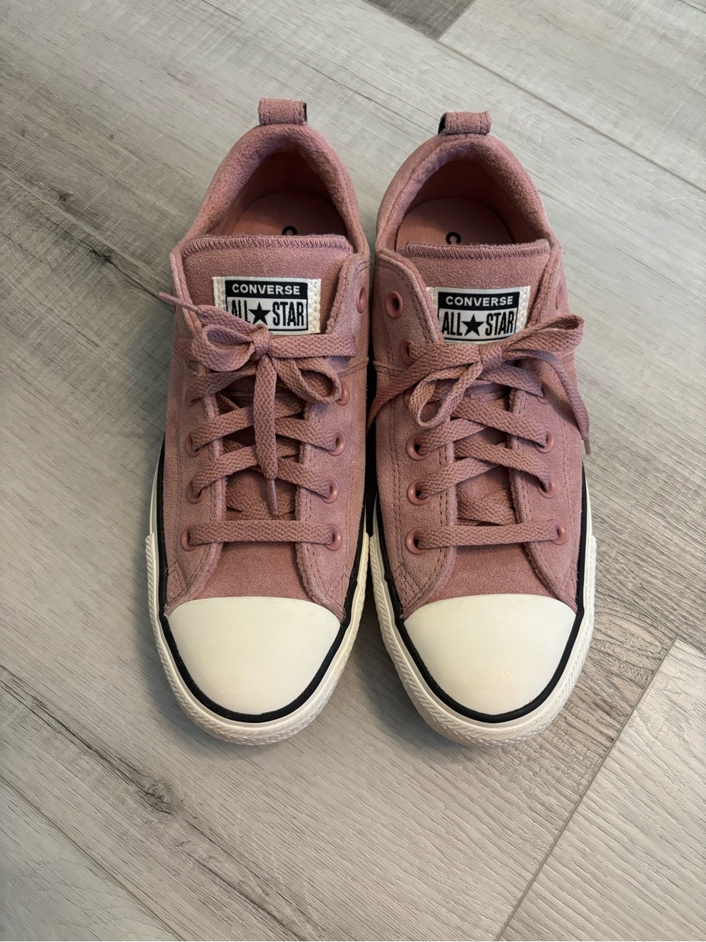 Converse Chuck Taylor Madison Women’s  Suede Pink Sneakers 9.5 A08715C - Picture 2 of 11